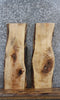 Thumbnail for 2- Natural Edge Maple End Table Top Slabs 13094-13095