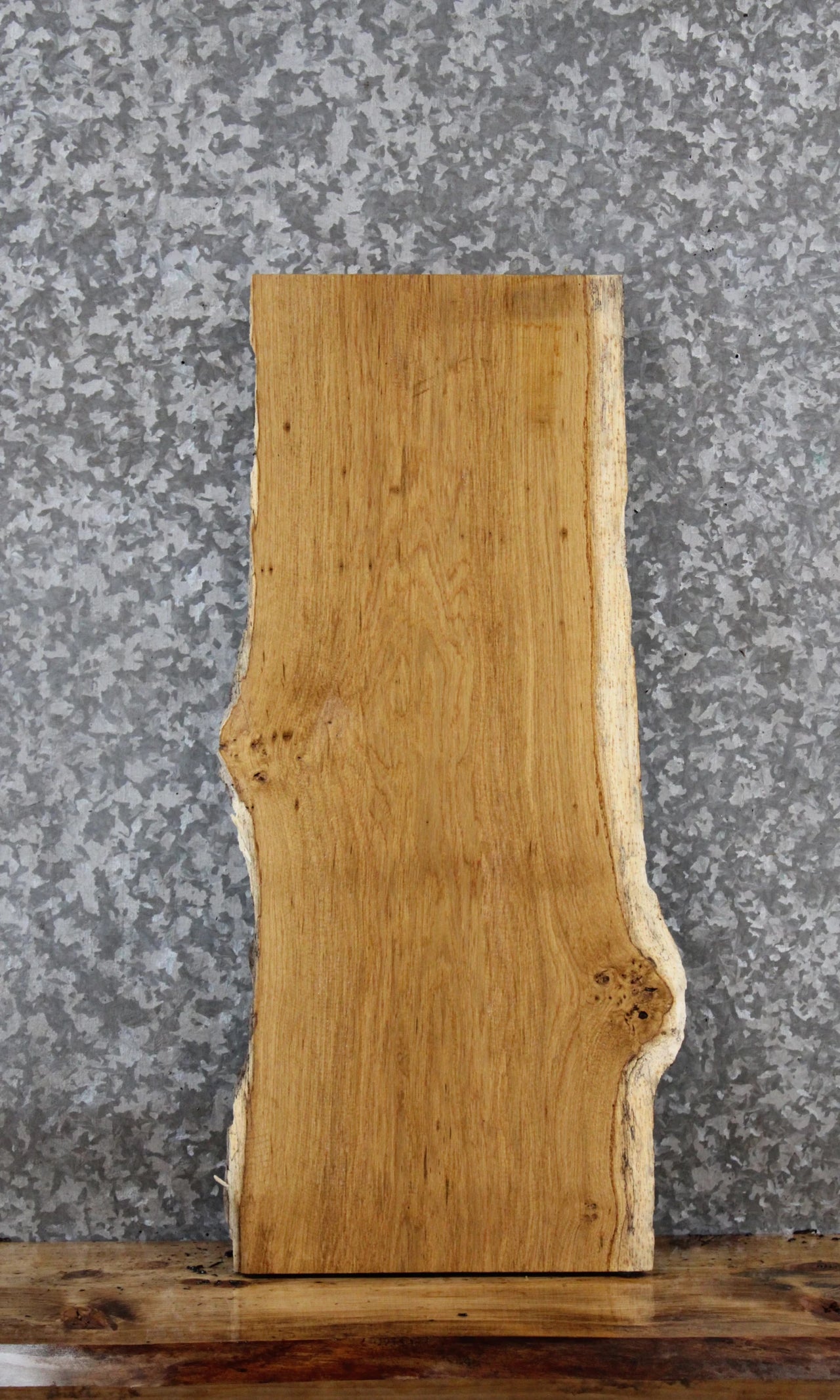 Sappy White Oak Live Edge Charcuterie/Shelf Slab 13102