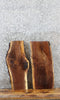 Thumbnail for 2- Live Edge Black Walnut End Table Top Slabs 13118-13119