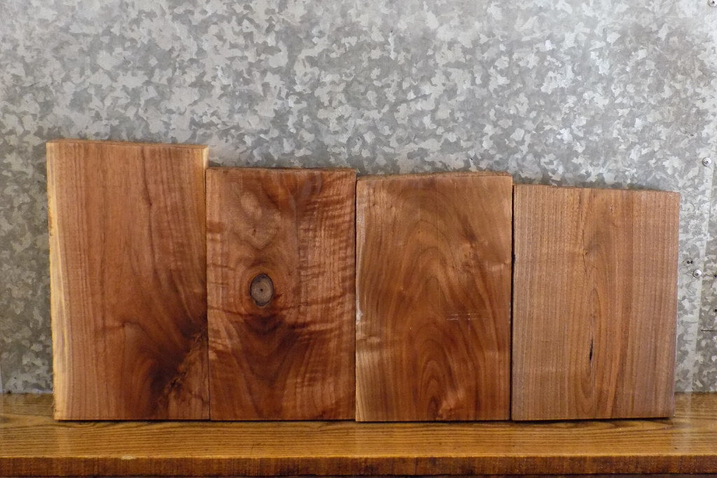 4- Reclaimed Kiln Dried Black Walnut Lumber Boards/Craft Pack 13284-13285