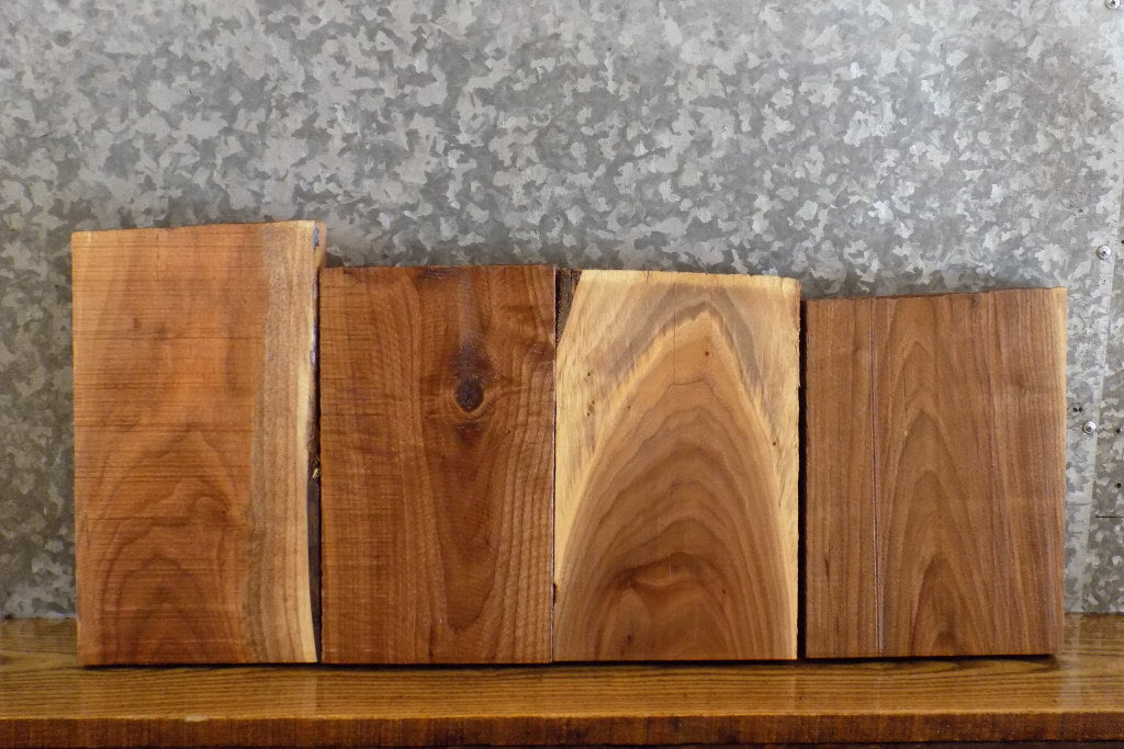 4- Reclaimed Kiln Dried Black Walnut Lumber Boards/Craft Pack 13284-13285