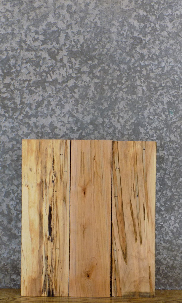 3- Kiln Dried Reclaimed Maple Bathroom Vanity Slabs/Lumber Pack 13310