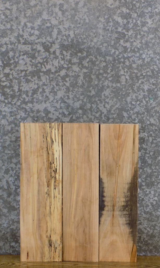 3- Kiln Dried Reclaimed Maple Bathroom Vanity Slabs/Lumber Pack 13310