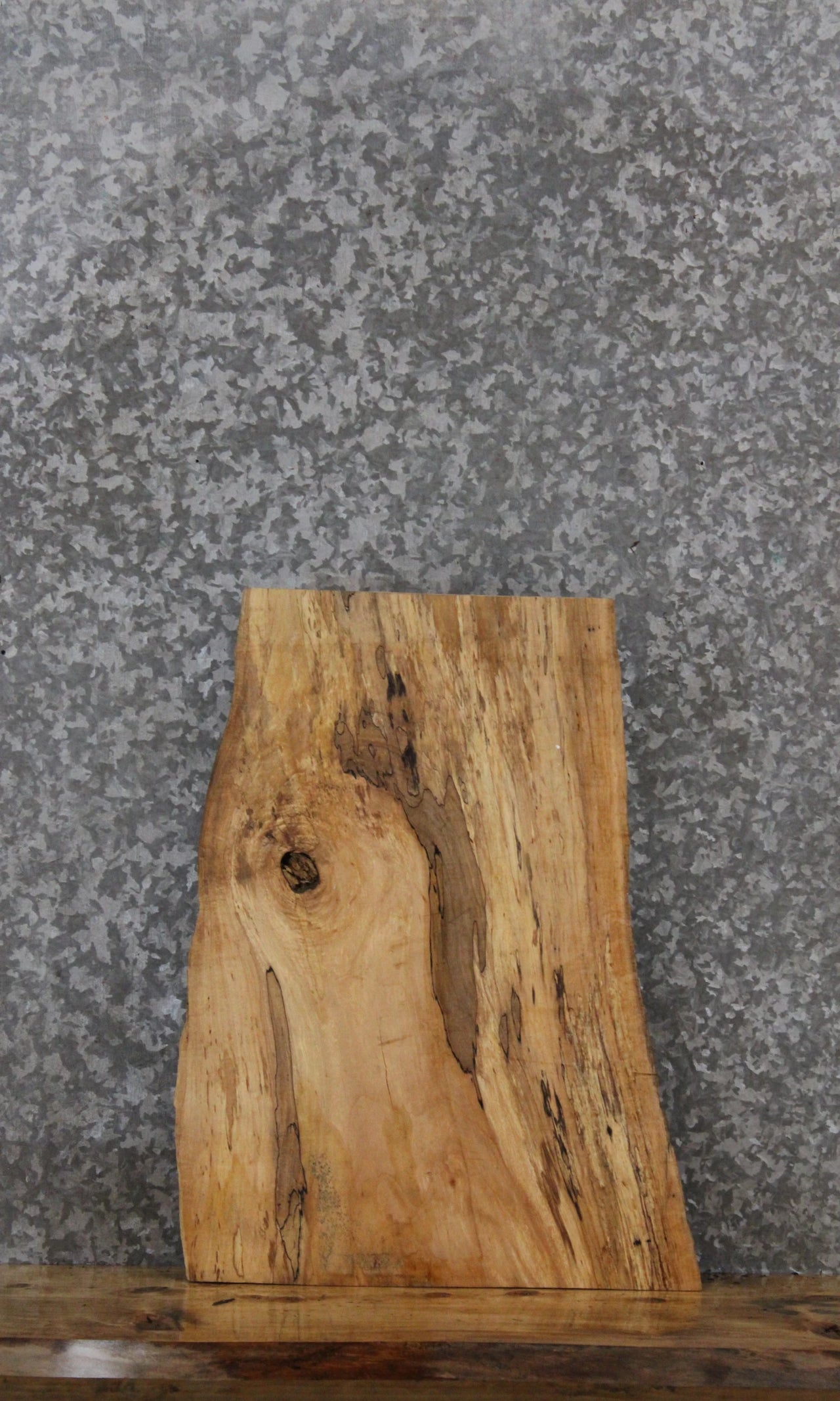 Maple Live Edge Charcuterie/End Table Slab 13334