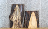 Thumbnail for 2- Live Edge Spalted Maple End/Side Table Top Slabs 13346-13347