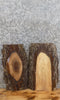 Thumbnail for 2- Live Edge Black Walnut Taxidermy Mount/Wall Shelf Slabs 13441-13442
