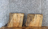 Thumbnail for 2- Live Edge Spalted Maple Charcuterie Boards/End Table Tops 13680-13681