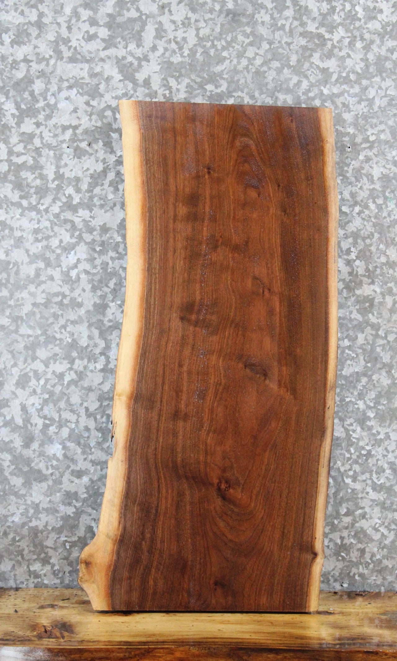 Walnut Live Edge Charcuterie/Shelf/End Table Slab 13697