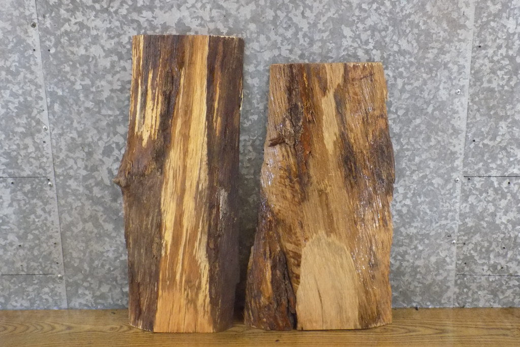 2- DIY Live Edge White Oak Rustic Charcuterie Boards/Craft Pack 13701-13702