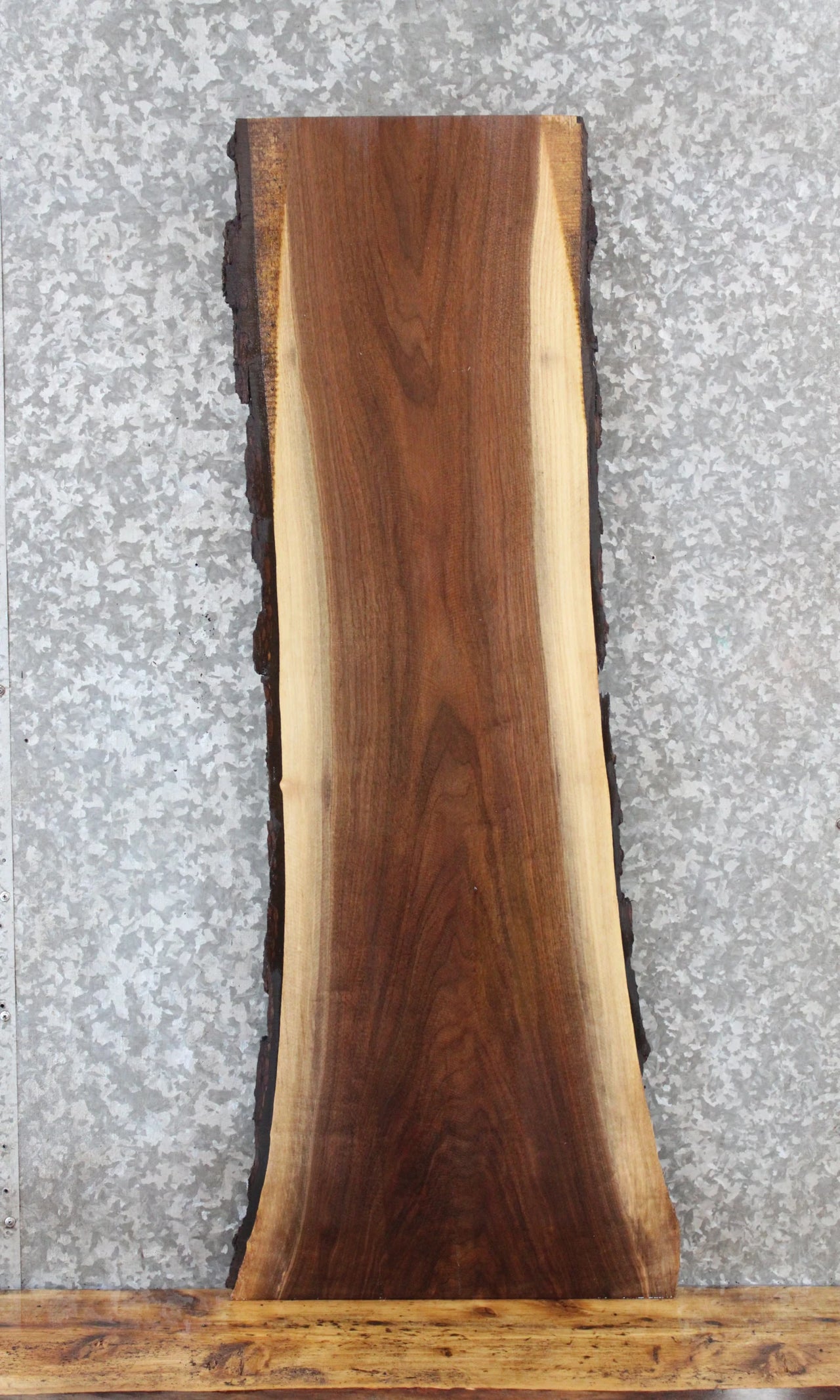 Live Edge Black Walnut Coffee/Sofa Table Top Slab 1375
