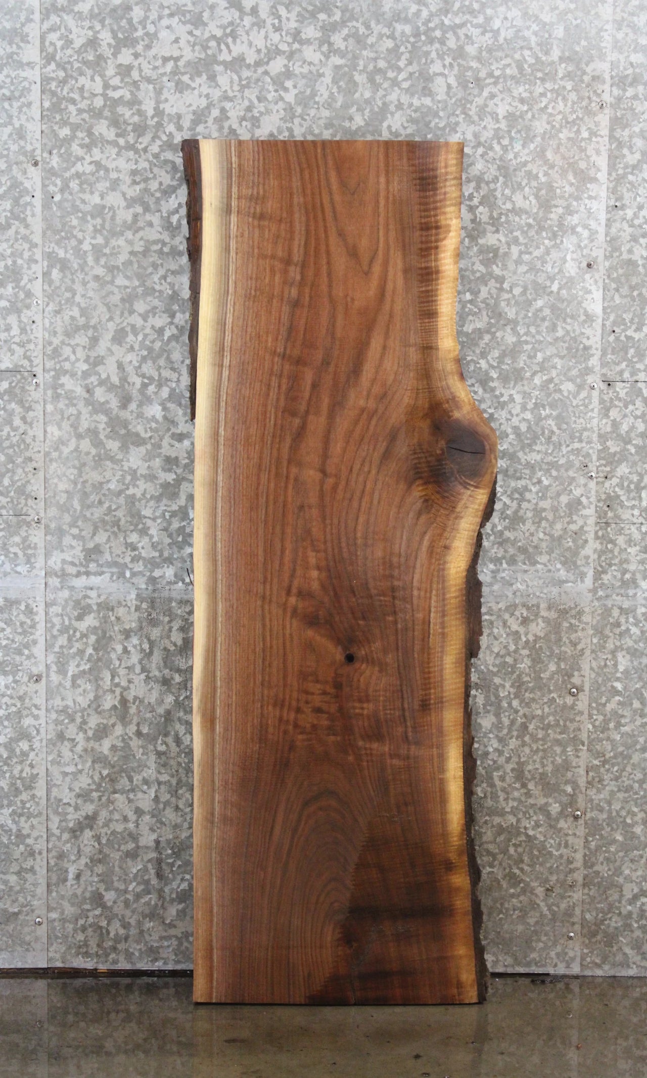 Black Walnut Live Edge Coffee Table/Bench Slab 1377