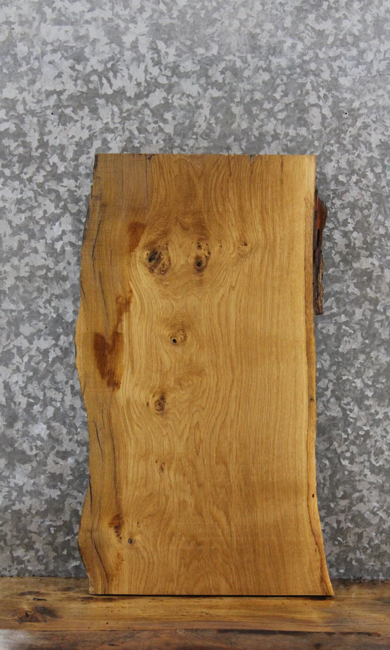 Oak Live Edge Charcuterie/End Table Slab 13780