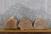 Thumbnail for 3- Black Walnut Rustic Round Cut Partial Live Edge Craft Pack 13876-13878