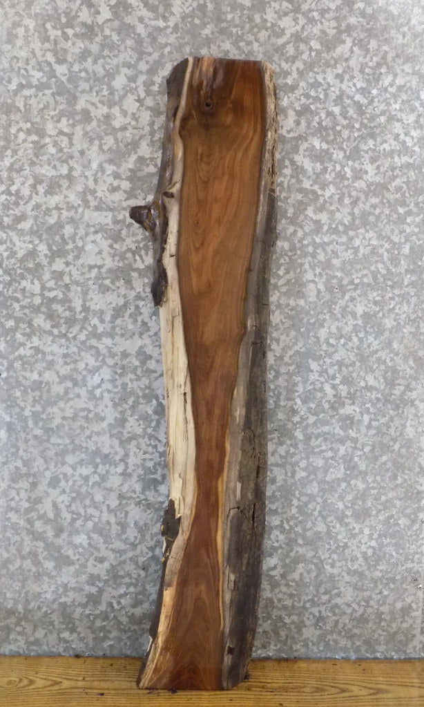 Black Walnut Rustic Live Edge Floating Vanity Wood Slab 1395
