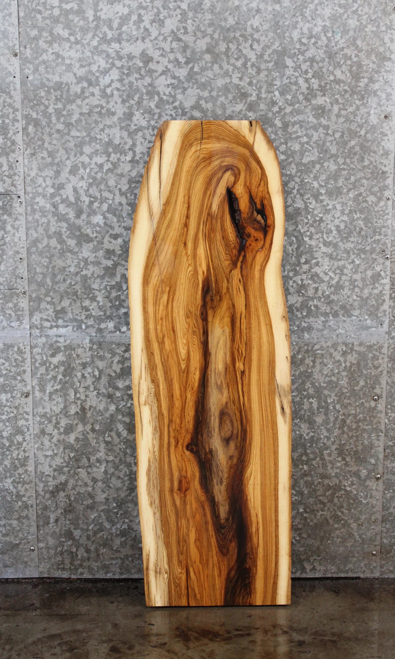 Hackberry Live Edge Charcuterie/Shelf Slab 1398