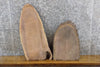 Thumbnail for 2- Reclaimed Black Walnut Oval Cut Live Edge Craft Pack Slabs 13990-13991