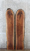 Thumbnail for 2- Bookmatched Live Edge Black Walnut River Table Top Slabs 140-141