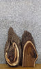 Thumbnail for 2- Rustic Oval Cut Live Edge Black Walnut DIY Charcuterie Boards 14006-14007
