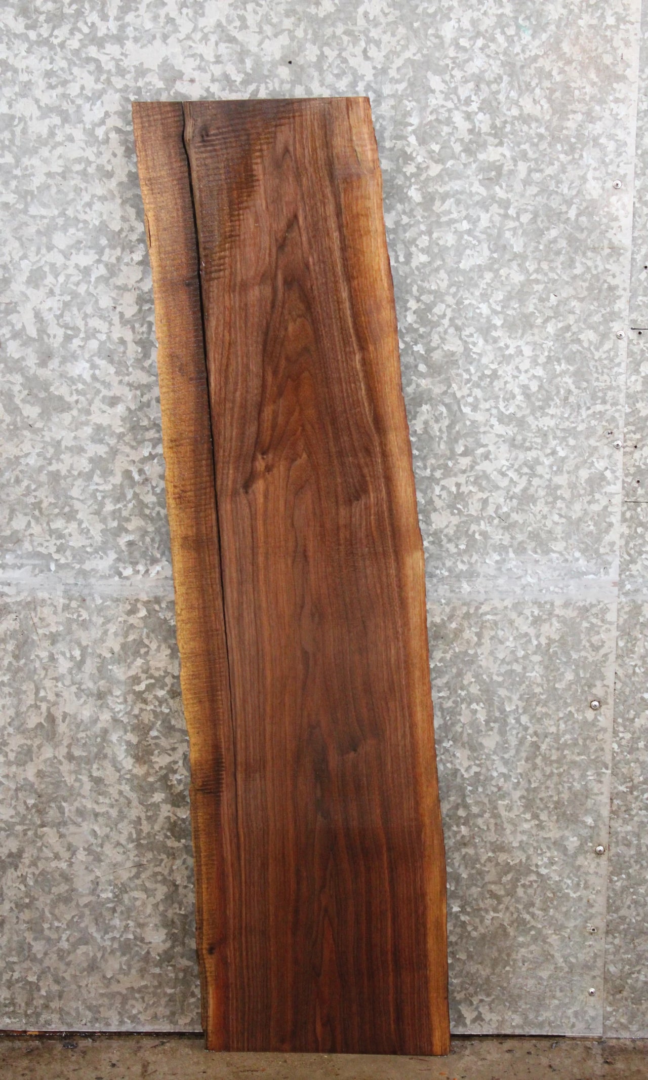 Black Walnut Live Edge Wall Shelf 1410