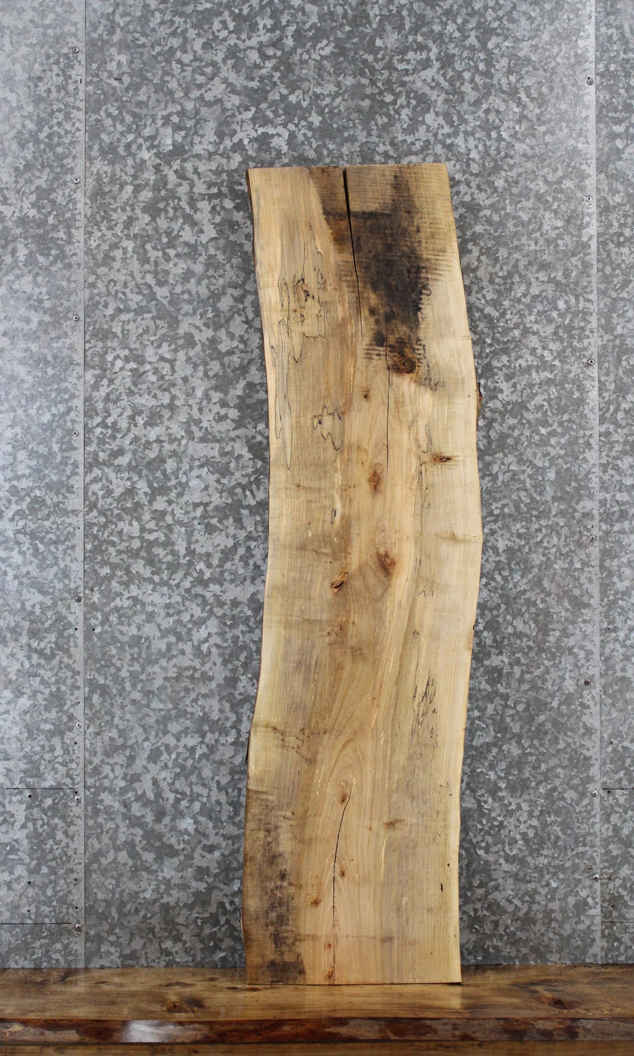 Maple Live Edge Bench/Shelf Slab 1415