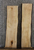 Thumbnail for 2- Live Edge Maple Slabs, Epoxy River Table Top Project Wood 1416-1417