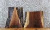 Thumbnail for 2- Live Edge Black Walnut End Table Top/Charcuterie Board Slabs 14432-14433