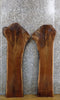 Thumbnail for 2- Bookmatched Black Walnut Live Edge Accent Table Top Slabs 1446-1447