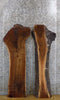 Thumbnail for 2- Bookmatched Black Walnut Live Edge Accent Table Top Slabs 1446-1447
