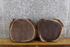 Thumbnail for 2- Black Walnut Salvaged Partial Live Edge Round Cut Craft Pack 14526-14527