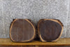 Thumbnail for 2- Black Walnut Salvaged Partial Live Edge Round Cut Craft Pack 14526-14527