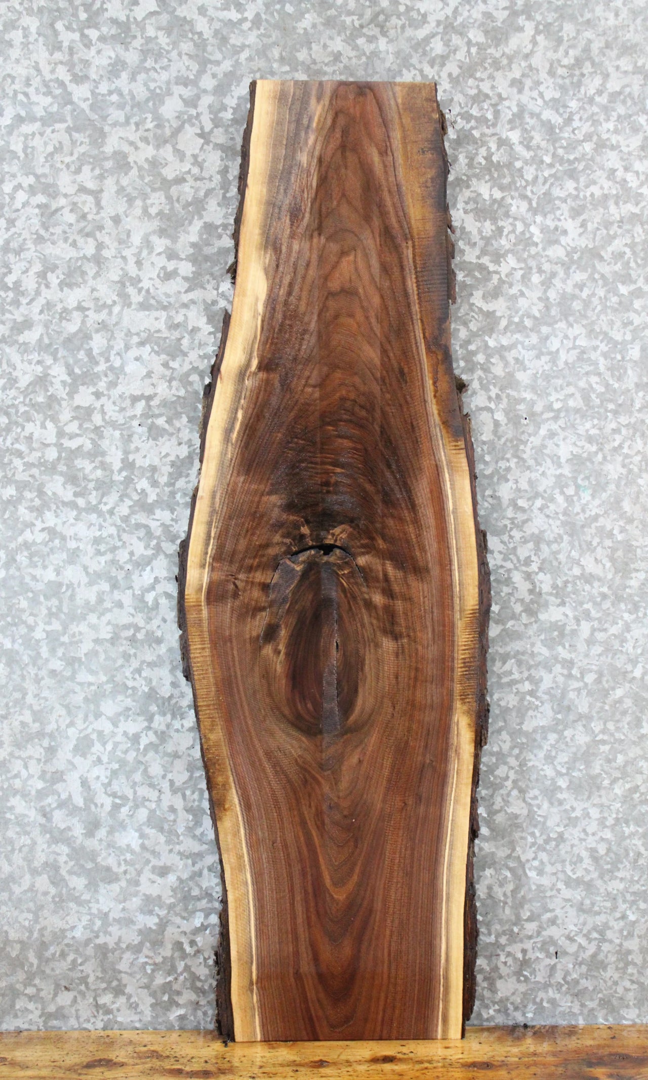 Live Edge Black Walnut Side/Console Table Top Slab 1461
