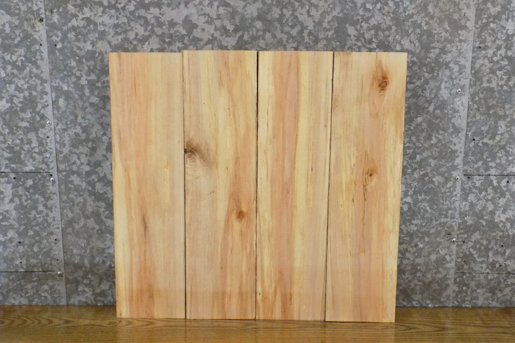 4- Reclaimed Kiln Dried Maple Lumber Boards/Wood Shelf Slabs 14744-14745