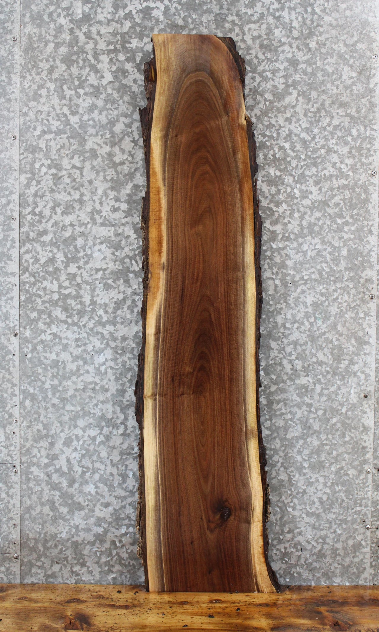 Live Edge Black Walnut Side/Console Table Top Slab 1485