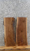 Thumbnail for 2- Live Edge Black Walnut End/Accent Table Top/Wall Shelf Slabs 1520-1521