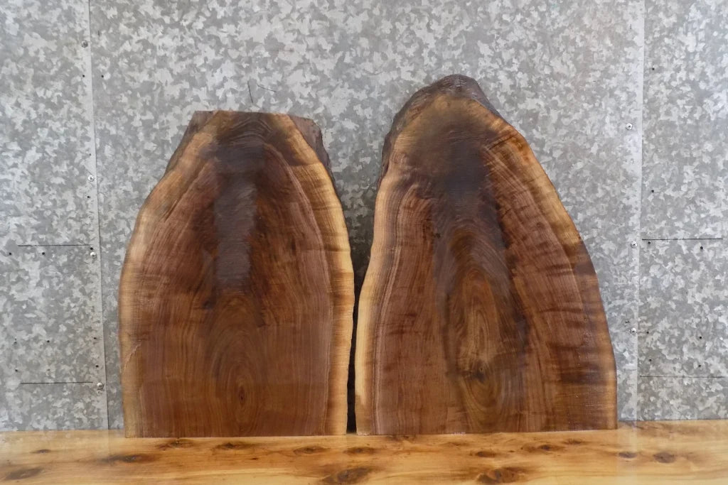 2- Black Walnut Coffee/End/Accent Table Top Slabs CLOSEOUT 1543-1544