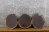 Thumbnail for 3- Round Cut Rustic Live Edge Black Walnut Centerpiece Slabs 15510-15512