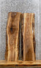 Thumbnail for 2- Live Edge Reclaimed Black Walnut Bench/Wall Shelf Slabs 1554-1555