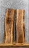 Thumbnail for 2- Live Edge Reclaimed Black Walnut Bench/Wall Shelf Slabs 1554-1555