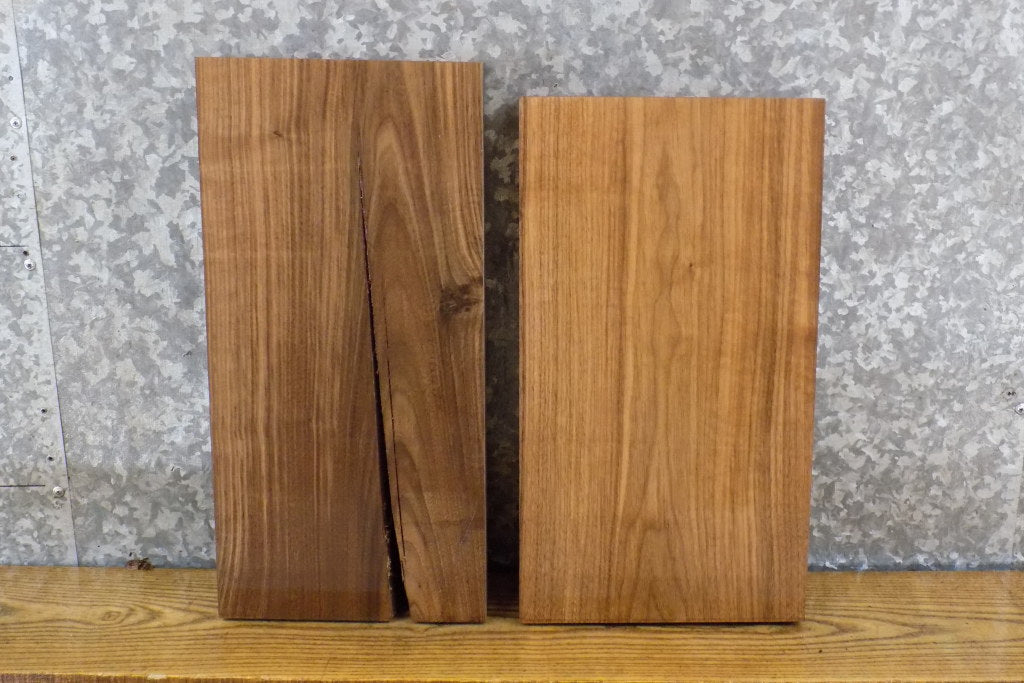 2- Kiln Dried Reclaimed Black Walnut Craft Pack/Lumber Boards 15626-15627