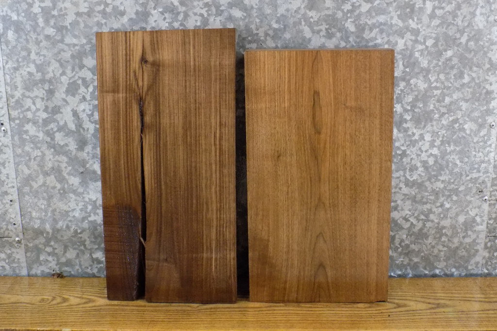 2- Kiln Dried Reclaimed Black Walnut Craft Pack/Lumber Boards 15626-15627