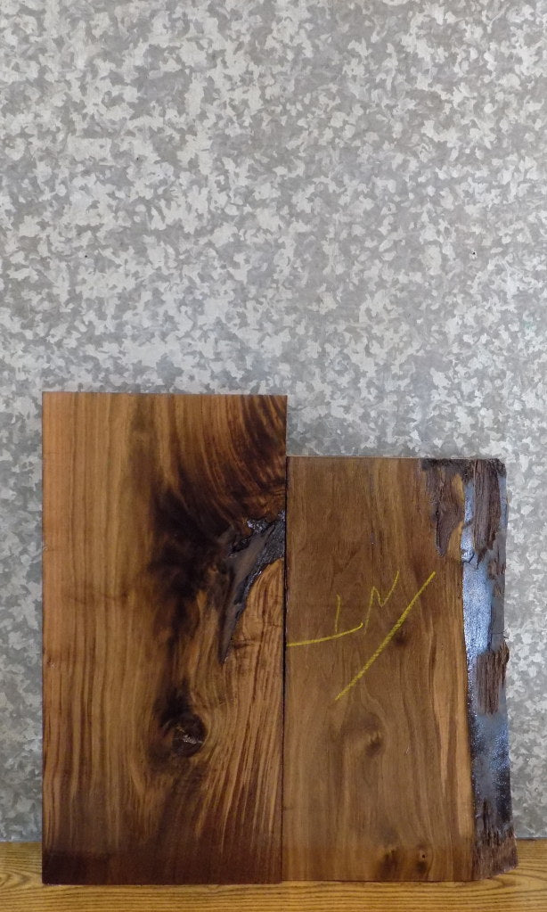 2- Black Walnut Kiln Dried Salvaged Lumber Boards/Shelf Slabs 15633