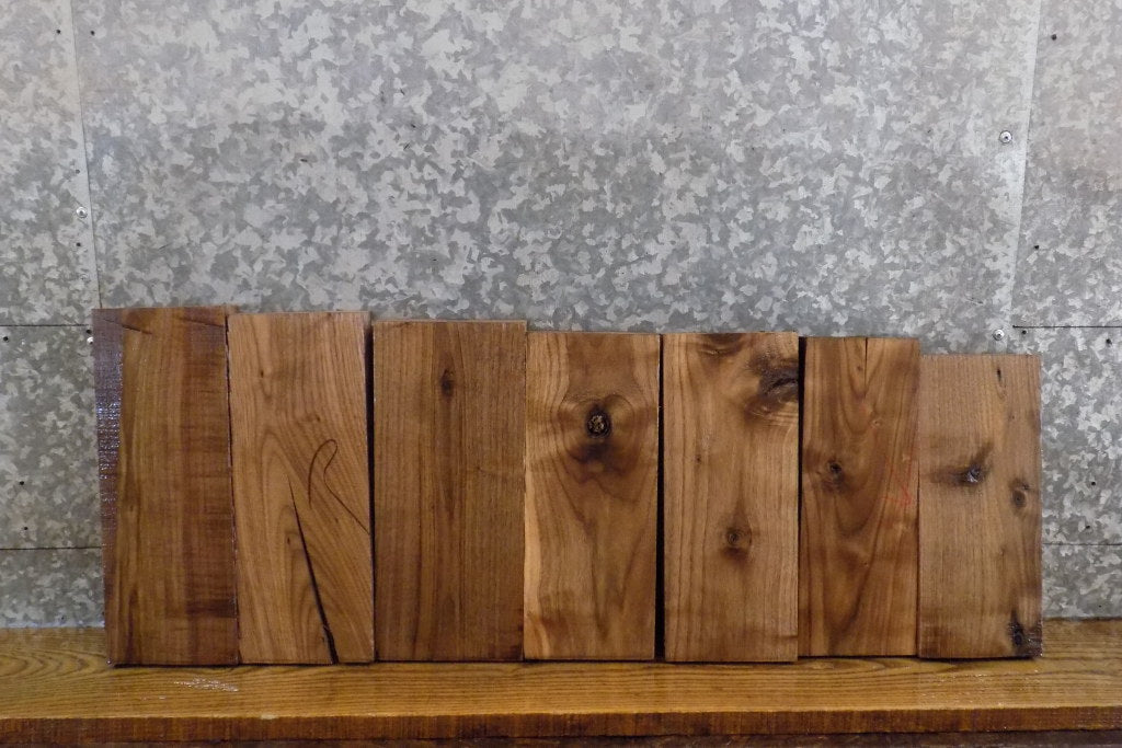 7- Kiln Dried Black Walnut Rustic Craft Pack/Lumber Boards 15642-15644