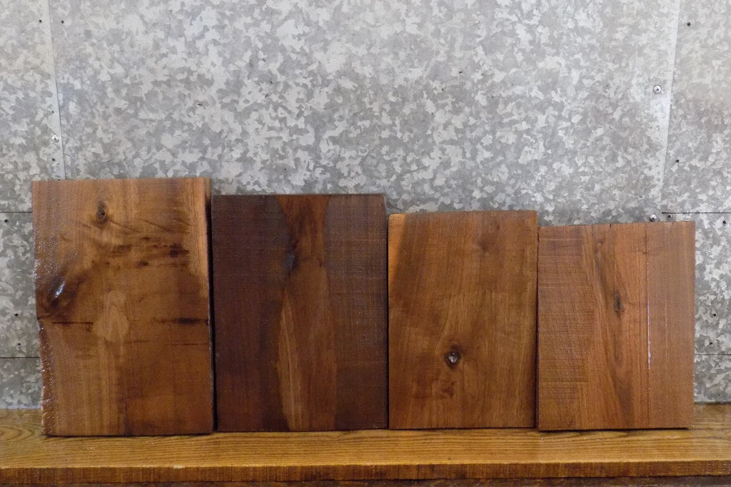 4- Kiln Dried Black Walnut Salvaged Craft Pack/Lumber Boards 15645-15646