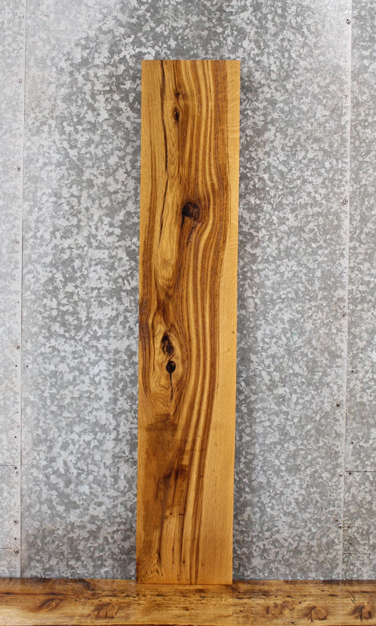 White Oak Rustic Console Table Top/DIY Project 4362