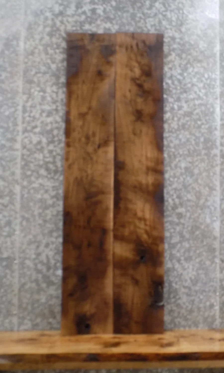 2- Reclaimed Black Walnut Lumber Craft Pack/Project Boards 16786-16787
