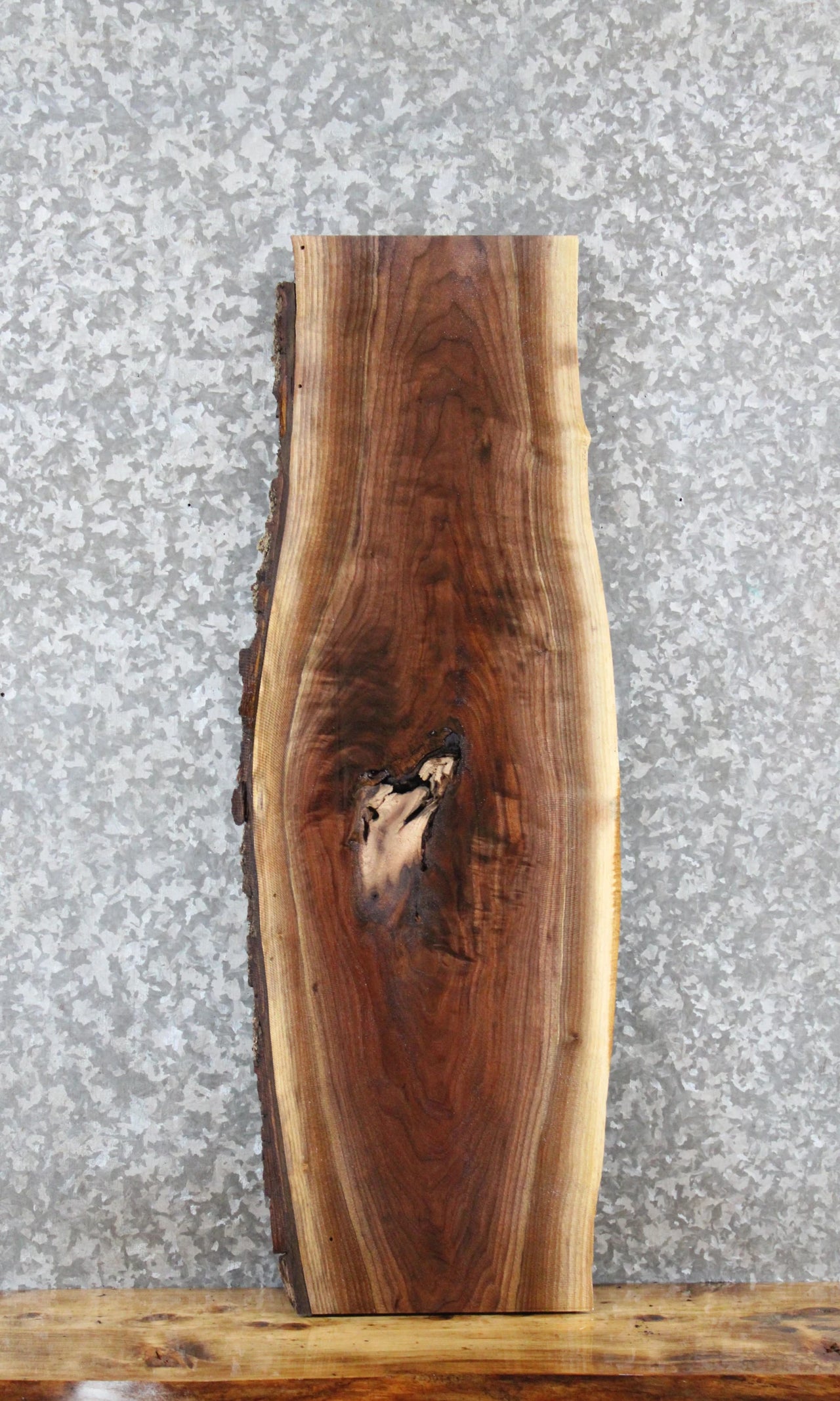 Walnut Live Edge Charcuterie/Shelf Slab 1723