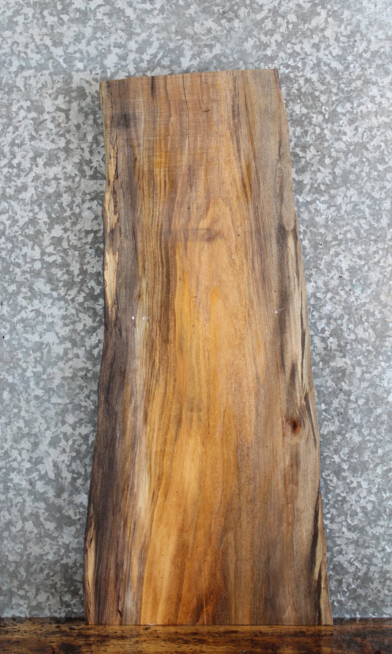Live Edge Spalted Sycamore Side/Sofa/Coffee Table Top Slab 1724