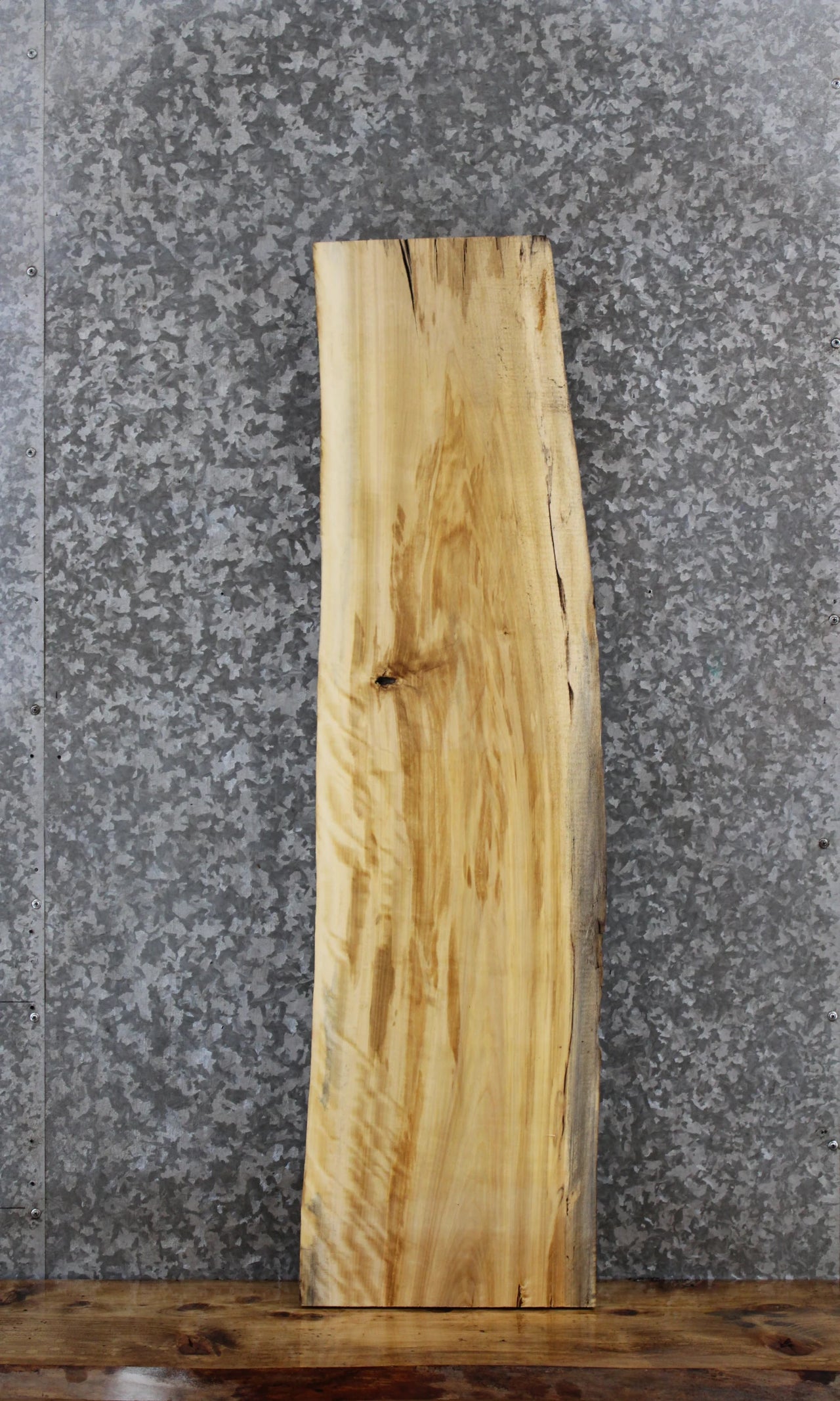 Maple Live Edge Charcuterie/Shelf Slab 1729