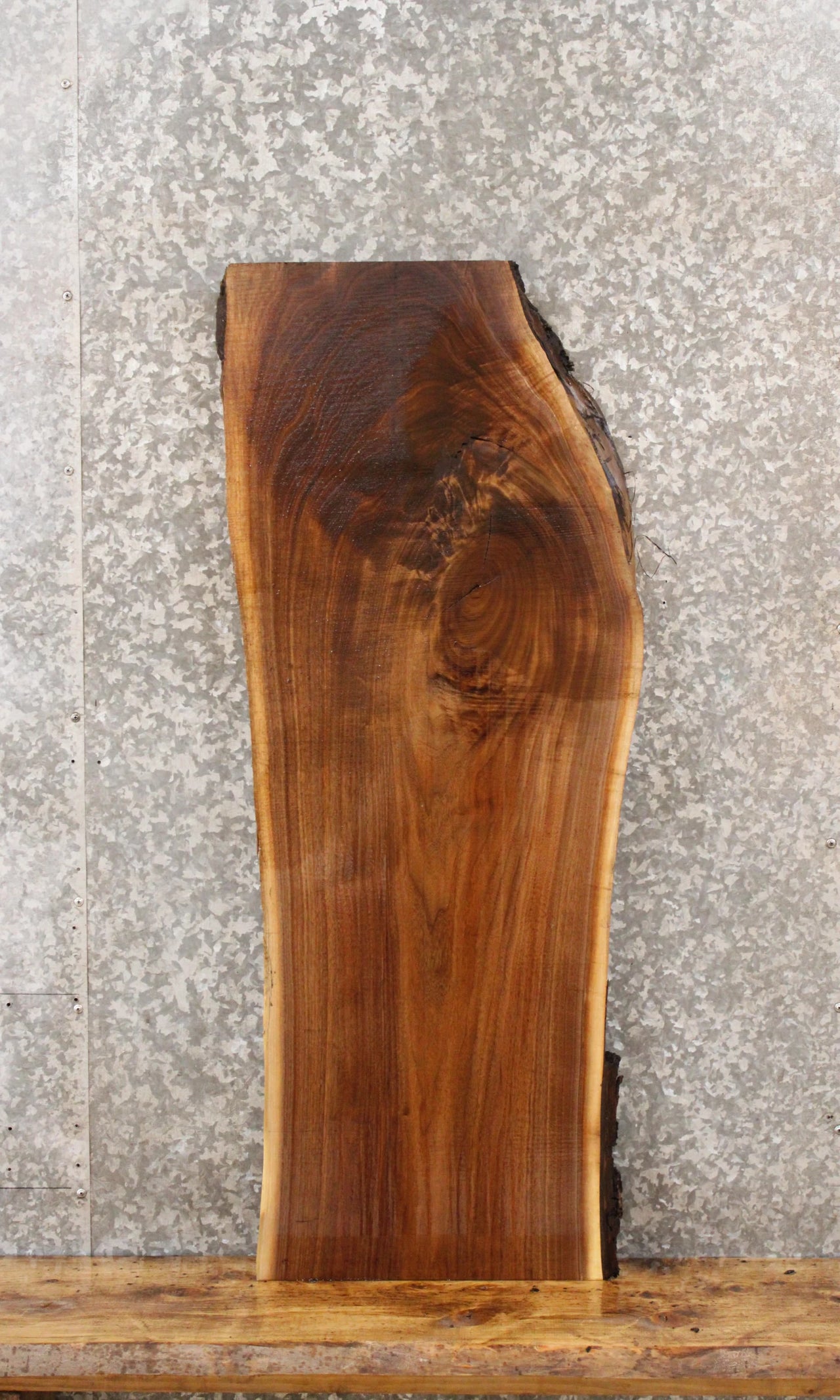 Live Edge Black Walnut Coffee Table Top 1740