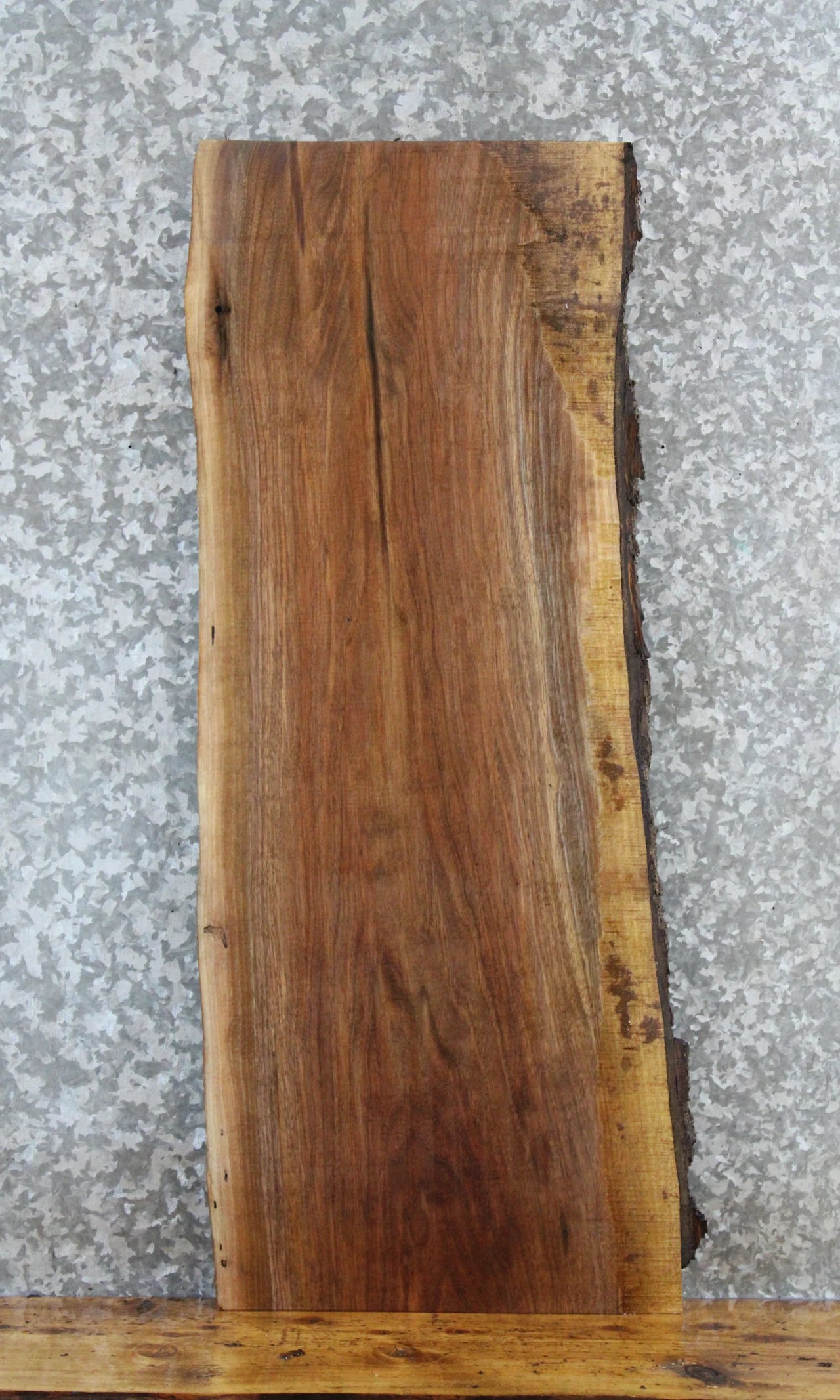 Live Edge Black Walnut Side/Console Table Top Slab 1782